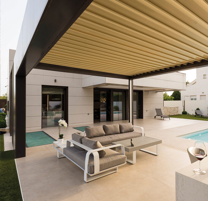 ¿Cómo techar una pérgola?